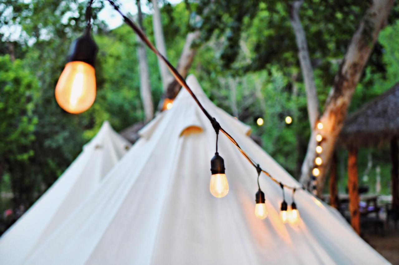 Son'S Guadalupe Glamping Tents - Adorable Riverside Glamping Tents Perfect A Family Getaway! New Braunfels Ngoại thất bức ảnh