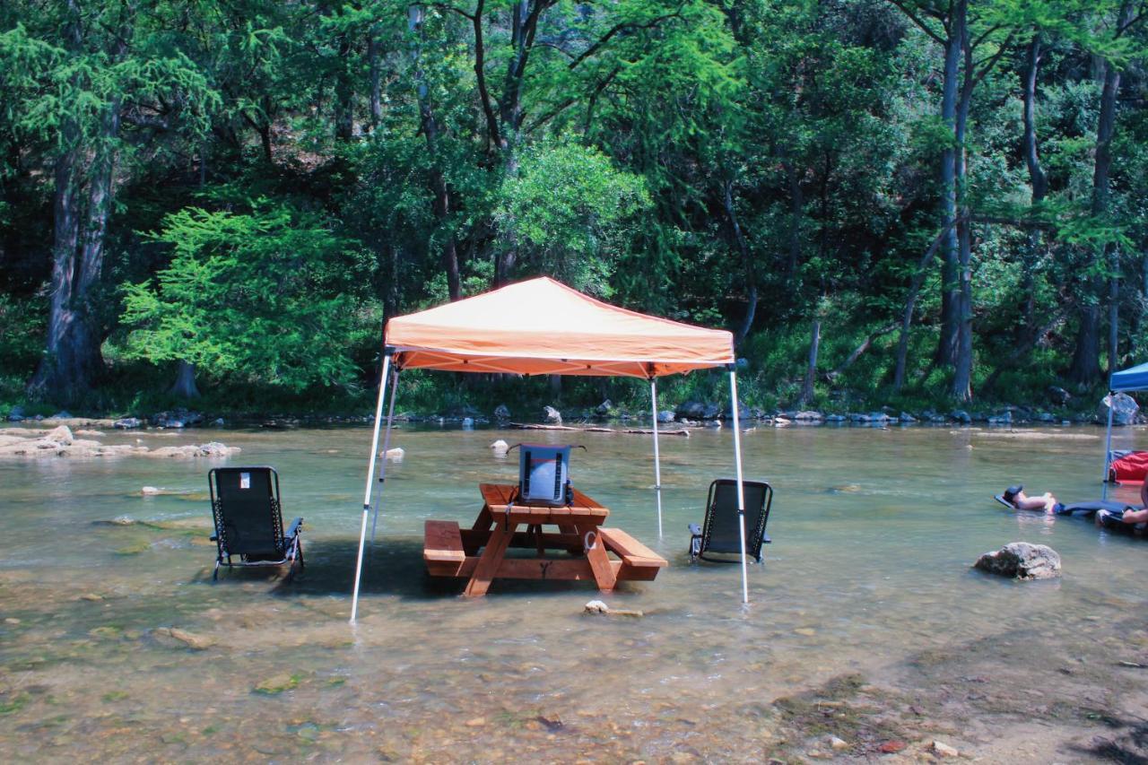 Son'S Guadalupe Glamping Tents - Adorable Riverside Glamping Tents Perfect A Family Getaway! New Braunfels Ngoại thất bức ảnh